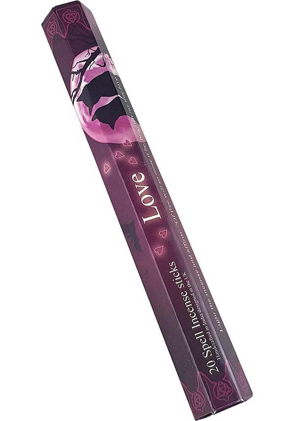 Love Spell Incense Sticks - Ideal Incense for Love Fragrance