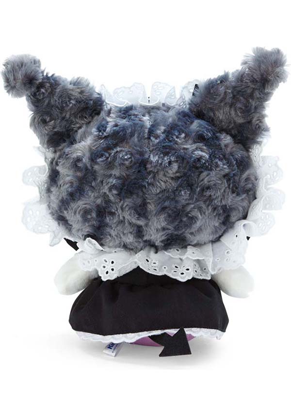 Adorable Kuromi Plush in Gothic Lolita Style Outfit