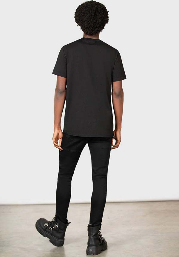 OFFICIAL WEDNESDAY UNISEX FITTED T-SHIRT WITH CUSTOM GRAPHICS