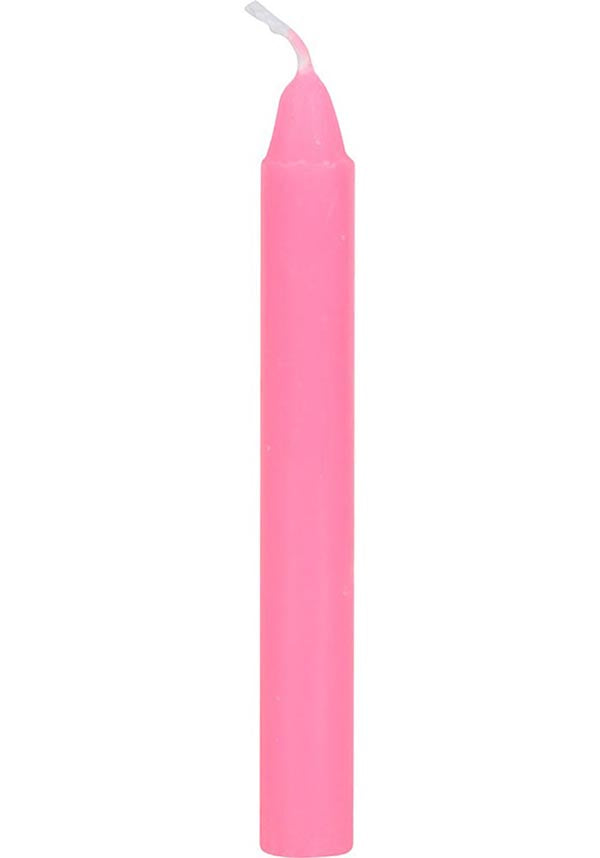 Pack of 12 Pink Candles for Friendship Spells - Ideal Witchy Decorative Candles