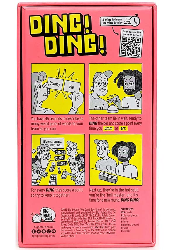 You Can't Say Umm | Ultimate Noisy Party Board Game
