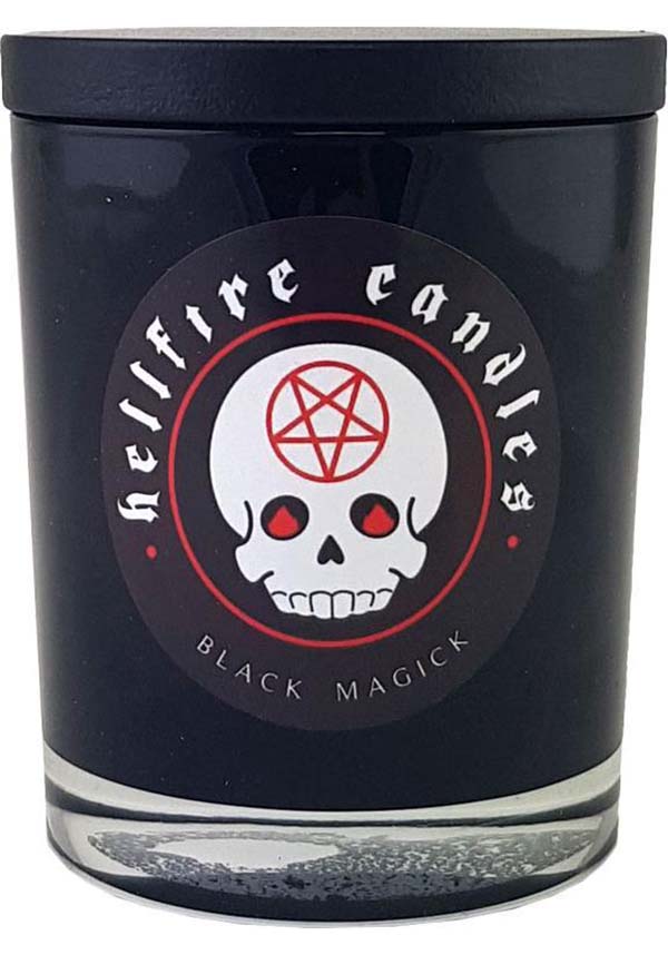 Enchanting Black Magick Scented Candle with Dark Berry Flavor
