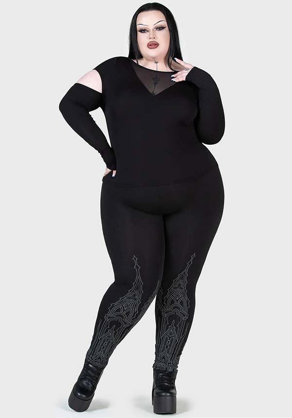 Secret Shrine Design Women's Stretchable High - Waisted Leggings