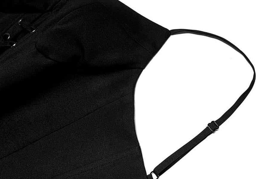 Stunning Fitted Marionette Black Top for a Graceful Pose