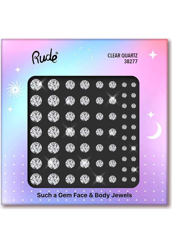 Stunning Clear Quartz Face & Body Jewels - A Real Gem!