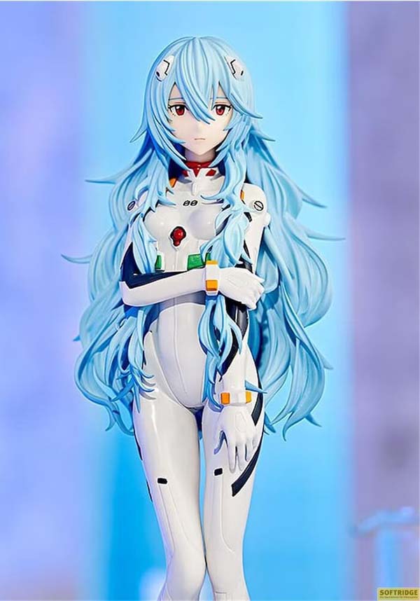 Rei Ayanami Long Hair Version Collectible Figure by Good Smile Company