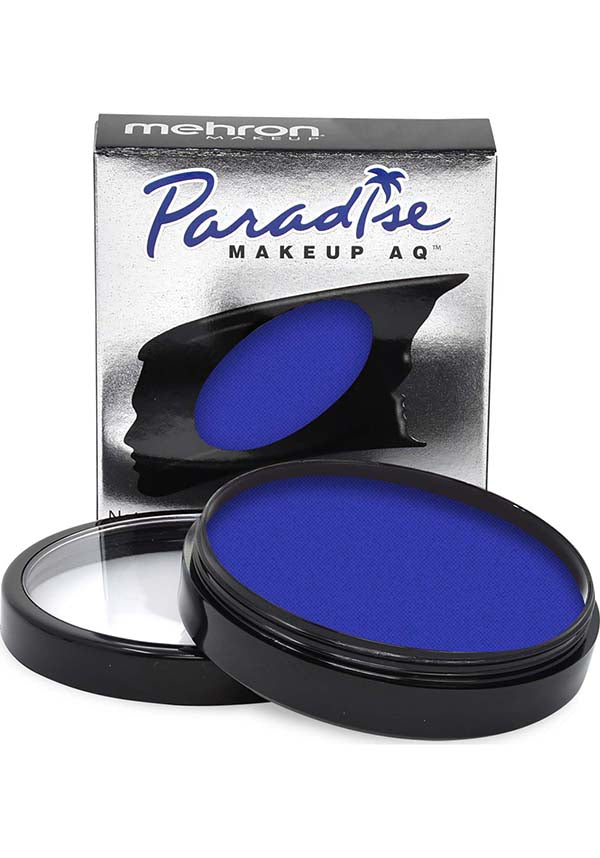 Mehron Paradise Makeup AQ Face and Body Paint in Dark Blue Shade | Premium Quality Water - Based Cosmetics
