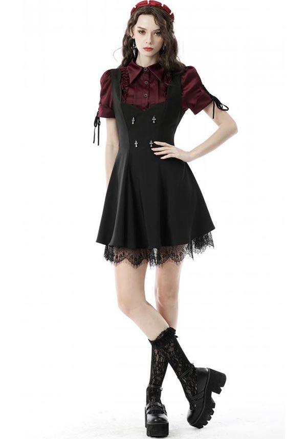 Stylish Red Wine Diamond Women's Top - Ideal for Corporate Look