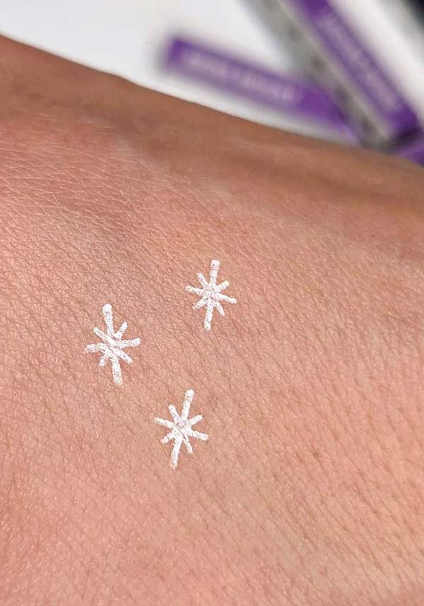Starburst Makeup Stamp and Eyeliner Set with White Ink
