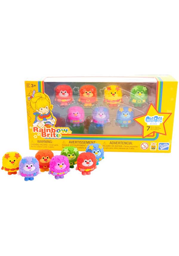 Rainbow Brite: 1.5 - Inch CheeBee Sprite Micro Collectible Figure Set