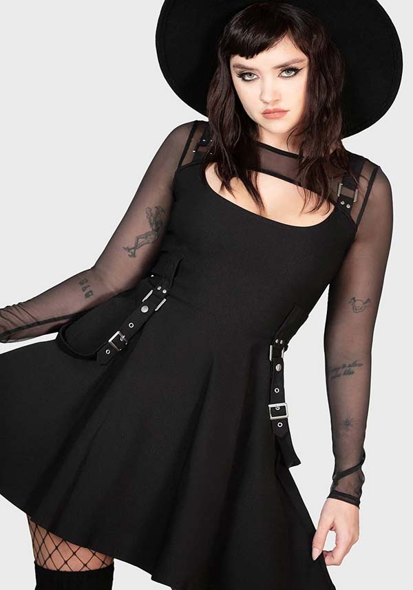 Krypt Keeper Mini Dress - A Fashionable and Trendy Garment