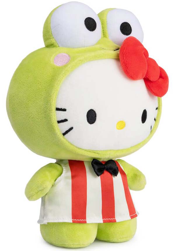Large-sized Keroppi-themed Hello Kitty Plush Toy Costume