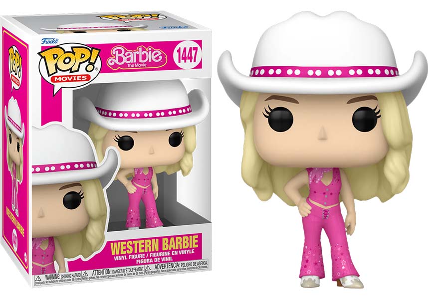Barbie: The Movie (2023) Western Barbie Collectible POP! VINYL Figurine