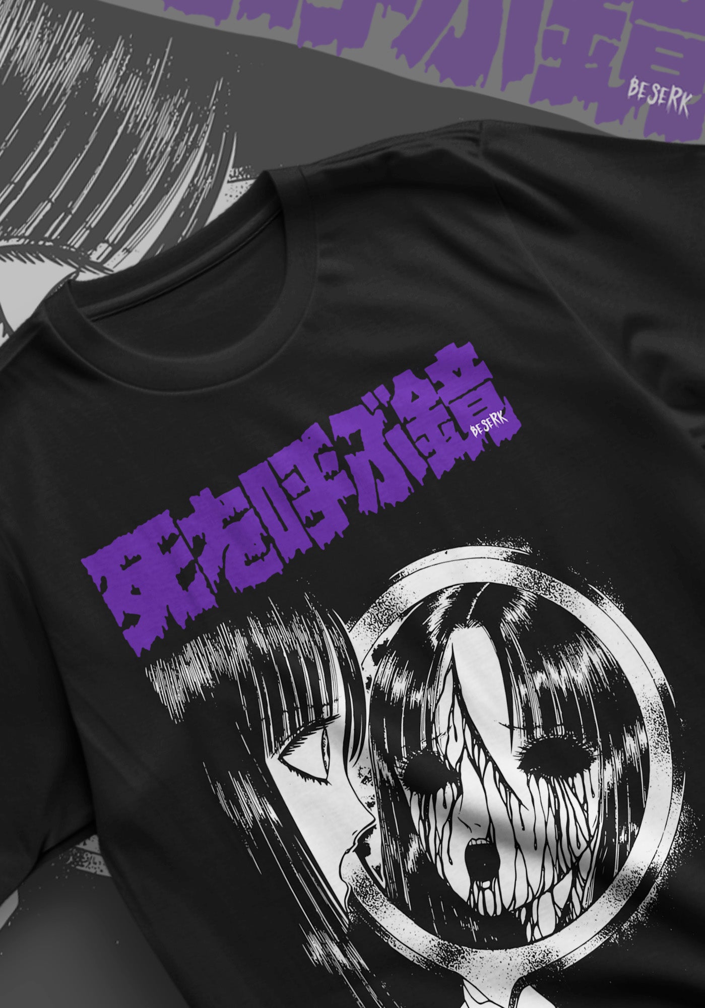 Beserk's Mirror of Death Gothic Mens Regular Fit T-Shirt