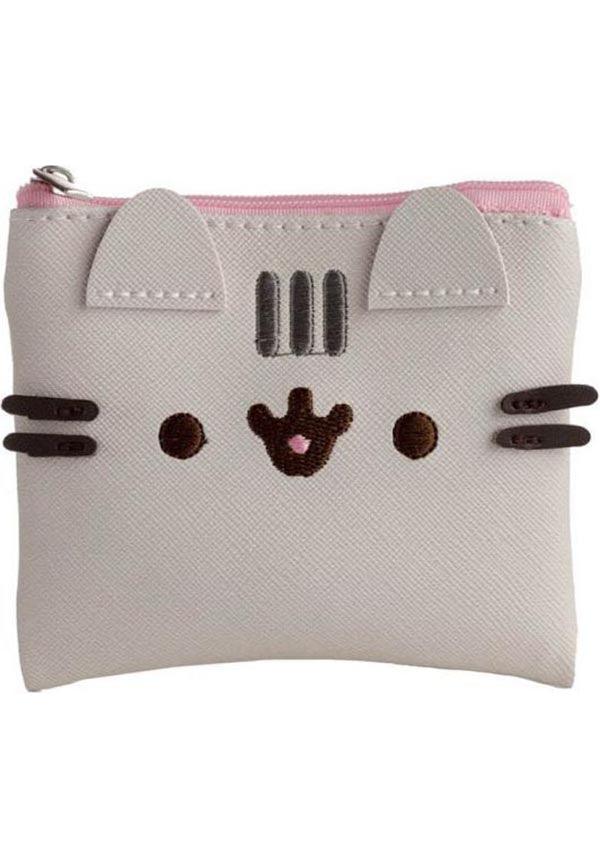 Pusheen Classic-Style Polka Dot Inner Lined Polyurethane Purse