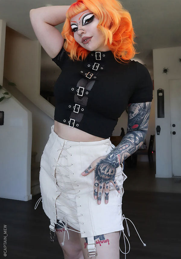 Vintage-Inspired Basilica Corset Style Women's Skirt