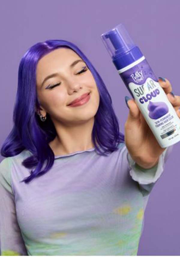 Poprock Purple Foaming Hair Colour - Innovative and Effortless Hair Transformation Solution