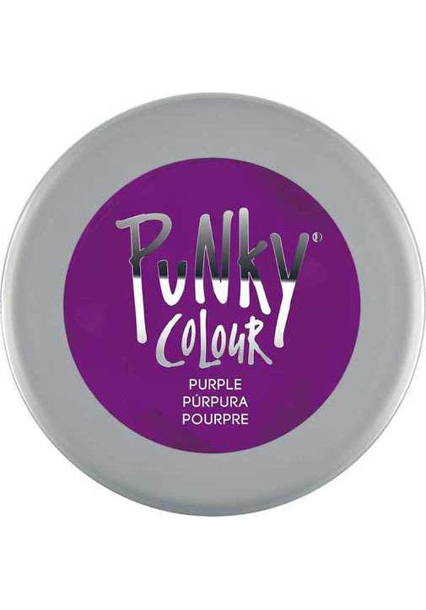 Punky Semi - Permanent Purple Hair Colour Creme for a Vibrant Look