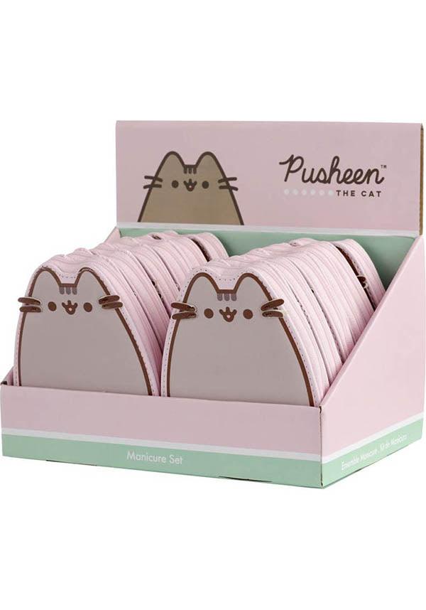 Adorable Pusheen Themed Five - Piece Manicure Set for Grooming