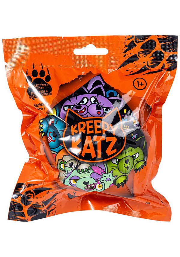 Kreepy Katz Keychain Plush Toy in Blind Bag Collection