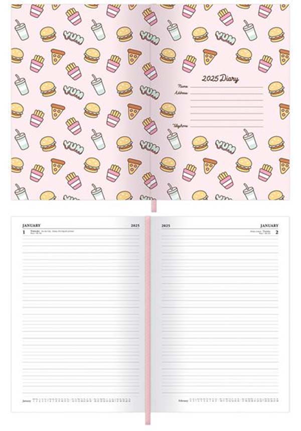 Pusheen 2025 A5-sized Diary for Organized and Adorable Planning