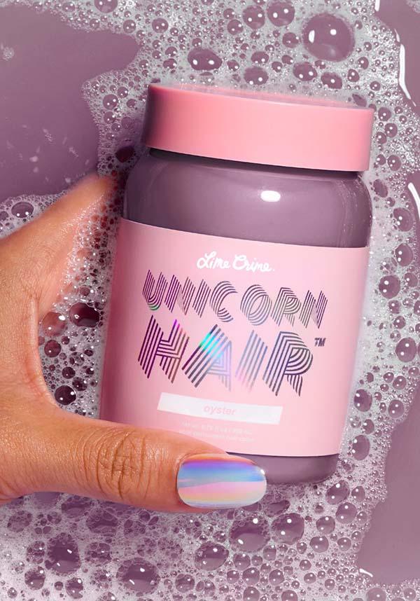 Oyster Lavender Grey Unicorn Semi - Permanent Fantasy Hair Colour Tint for Magical Hair Transformation