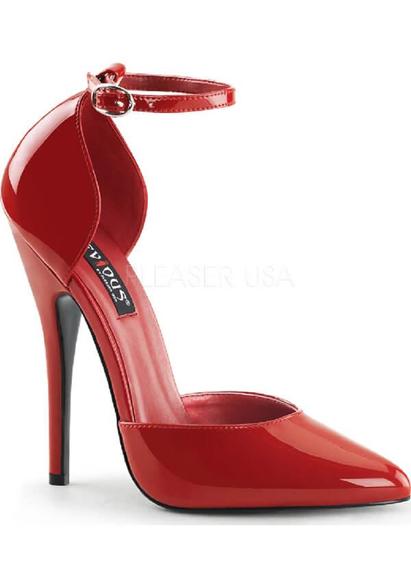 Pre - order DOMINA - 402 Patent Red High - heeled Stiletto Heels for Fashion Enthusiasts