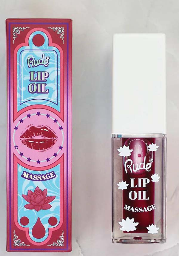 Pampered Passion - Rude Cosmetics' Moisturizing Lip Oil Massage