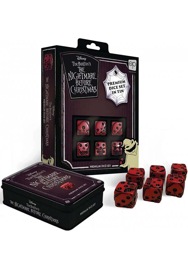 Disney Tim Burton's The Nightmare Before Christmas High - Quality Dice Set