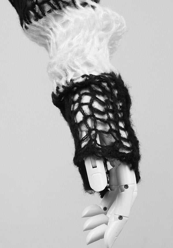 Stylish Distressed Fallen Knit Sweater for Relaxed Look
