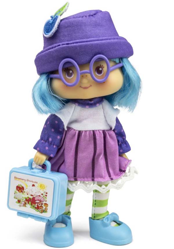 Vintage 5.5 - inch Strawberry Shortcake Plum Pudding Fashion Doll