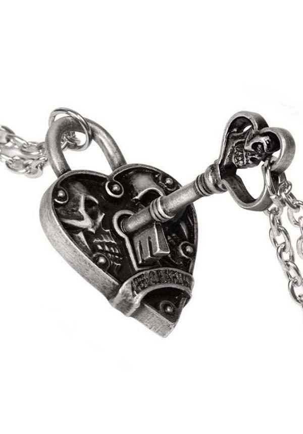 Eternal Love Key Pendant - A Stunning Couples Necklace