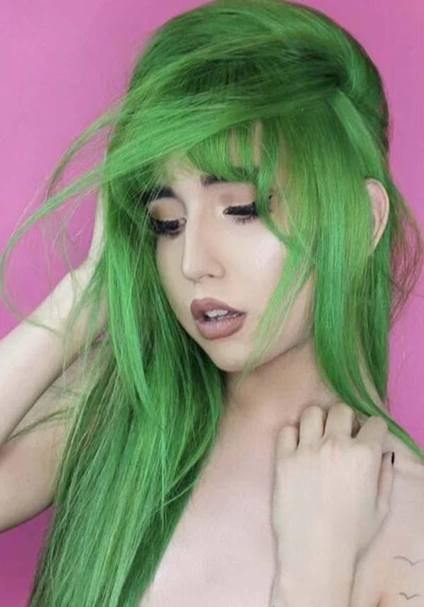 Lime Crime Jello Unicorn Hair Semi - Permanent Fantasy Hair Colour in Tropical Green
