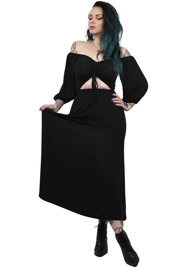 Lydia Summer Goth Style Dress for Women