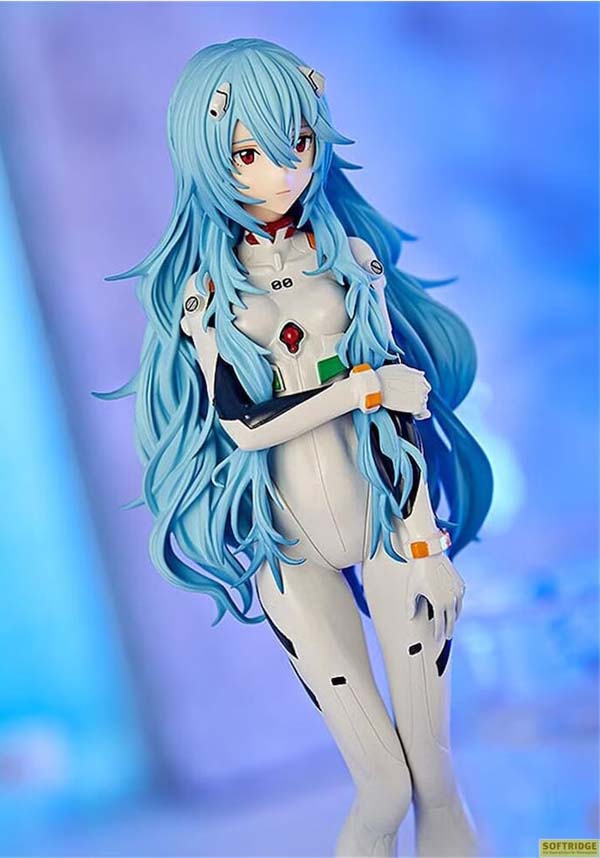Rei Ayanami Long Hair Version Collectible Figure by Good Smile Company