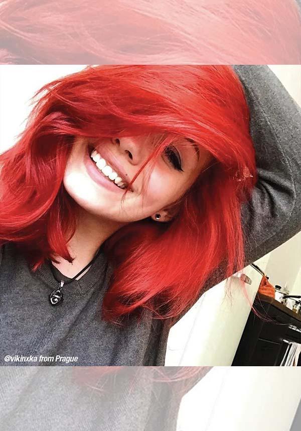 Classic Crimson Rock N' Roll Red Hair Dye