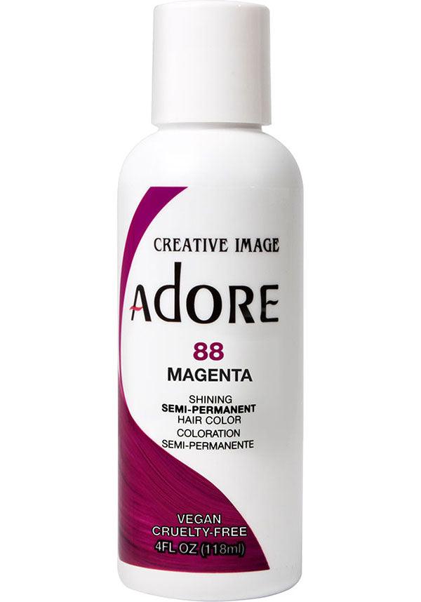 Adore Magenta Semi - Permanent Hair Colour: 32 Vibrant Shades, USA - Made