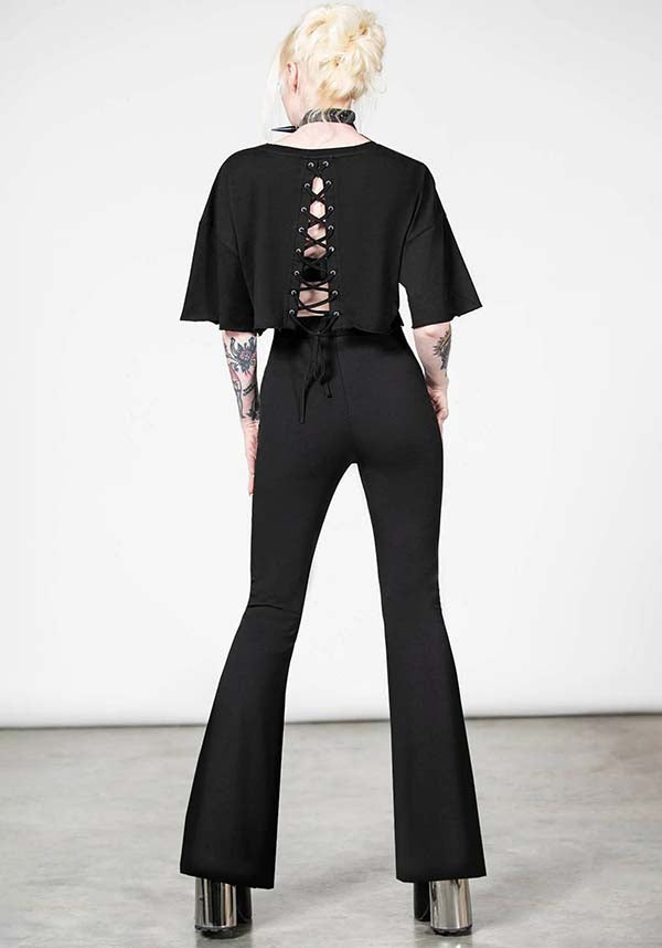 Soft Stretch Cotton Flared Late Dawn FLARES