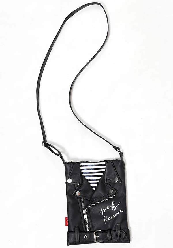 Marky Moto Stylish Shoulder Bag in Black and White for Ramones Fans