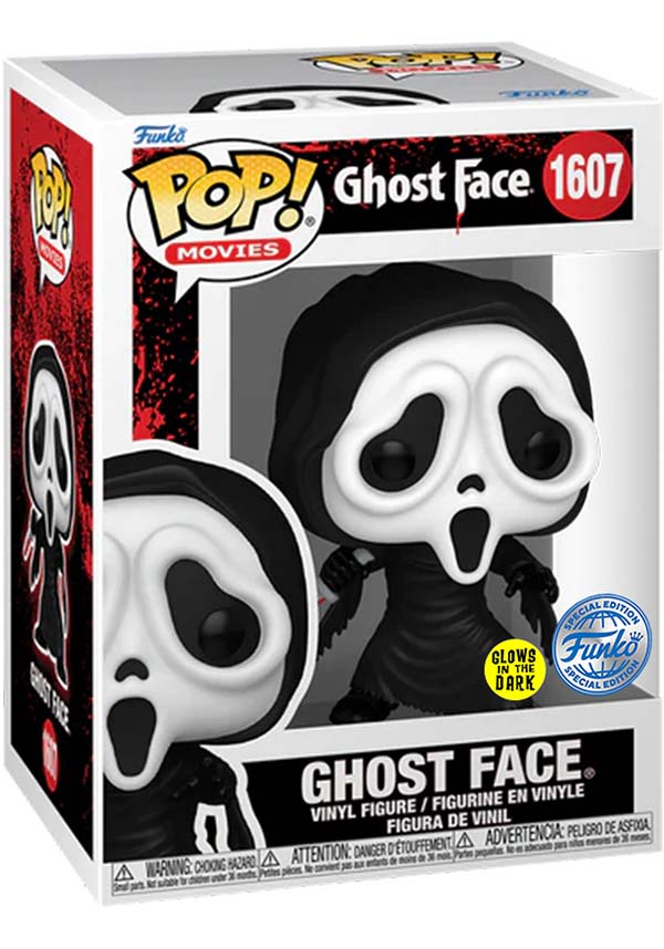 Scream: Glowing Ghostface Pop! Vinyl Collectible Figurine [Restricted Sale]