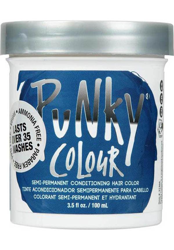 Midnight Blue Semi - Permanent Conditioning Hair Dye for Stunning Hair Colour