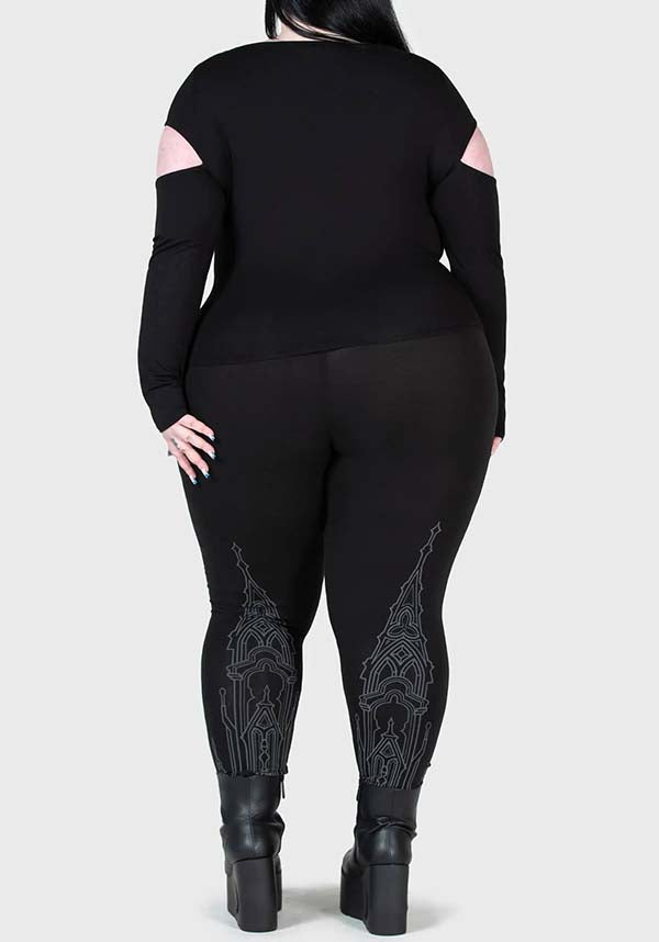 Secret Shrine Design Women's Stretchable High - Waisted Leggings
