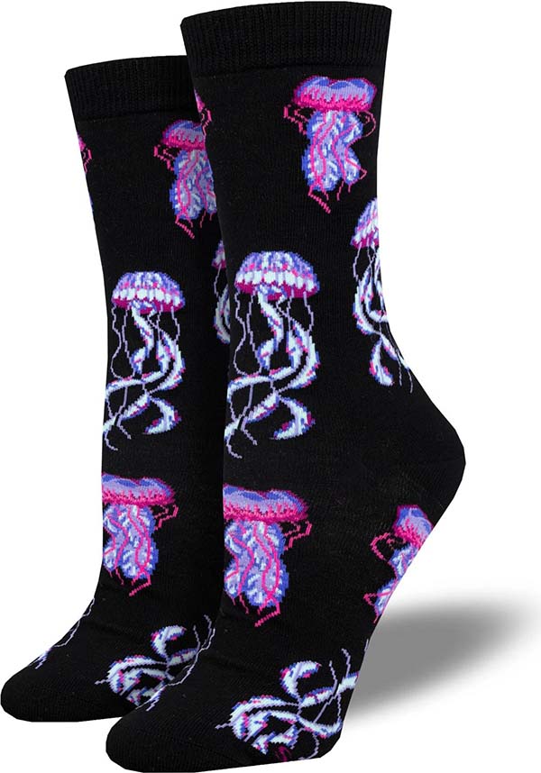 SOCKS - Bamboo Deep Sea Jelly Inspired Soft Socks