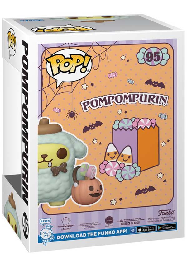 Sanrio Pompompurin Halloween Flocked POP! Vinyl Figure [Restricted Sale]