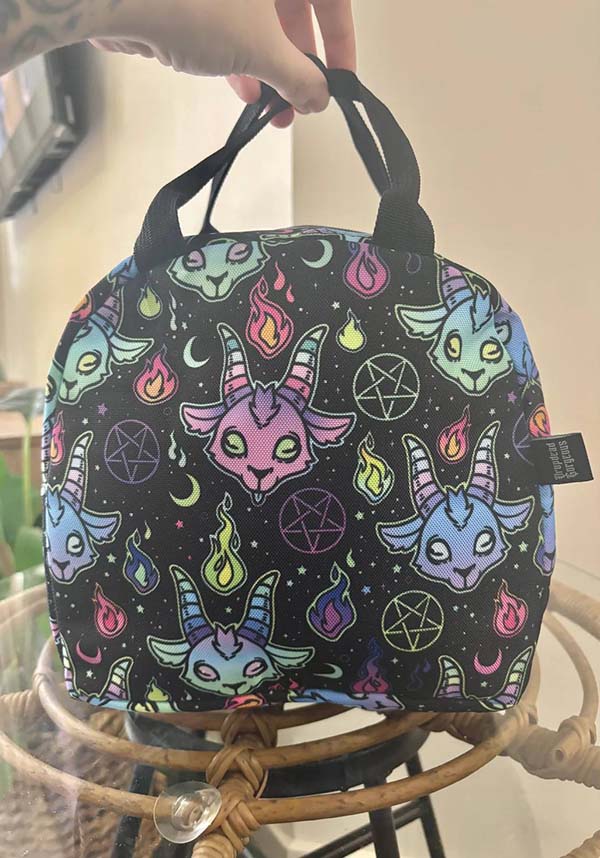 Screamin’ Demon Insulated Heavy - Duty Poly Canvas Lunch Bag