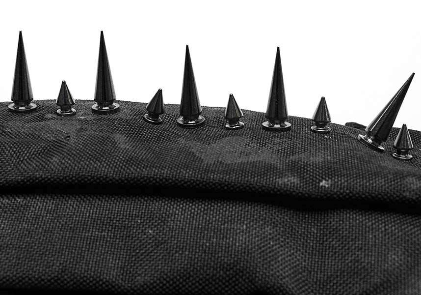 Punk Rave Maeve Durable Nylon Techwear Gothic-Inspired Sling Bag