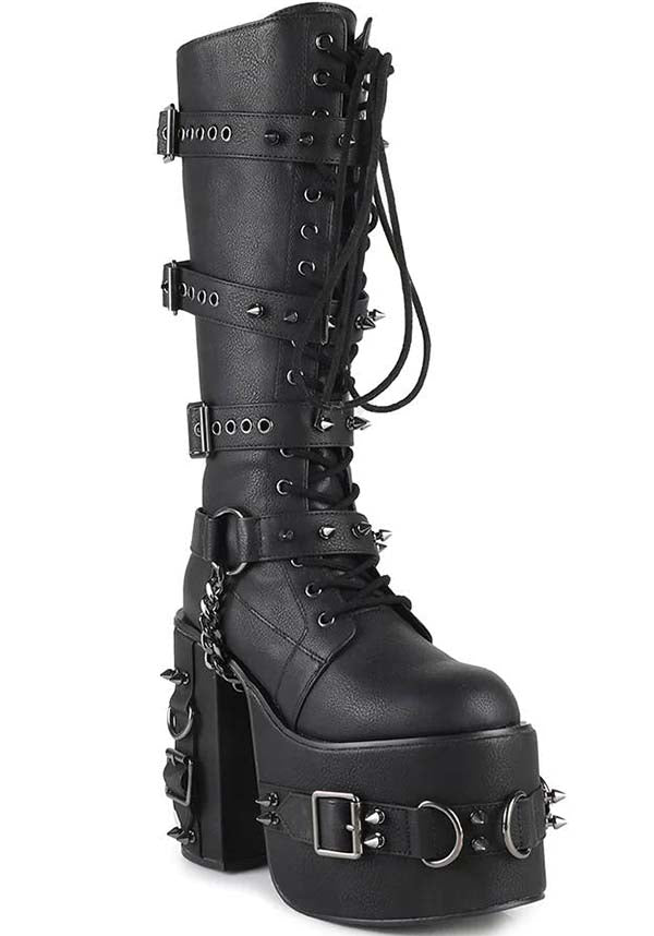 Anthony Wang's Darkness Punk-Inspired Knee-High Platform Boots