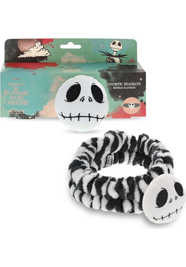 Disney The Nightmare Before Christmas Soft Plush Jack Skellington Cosmetic Headband