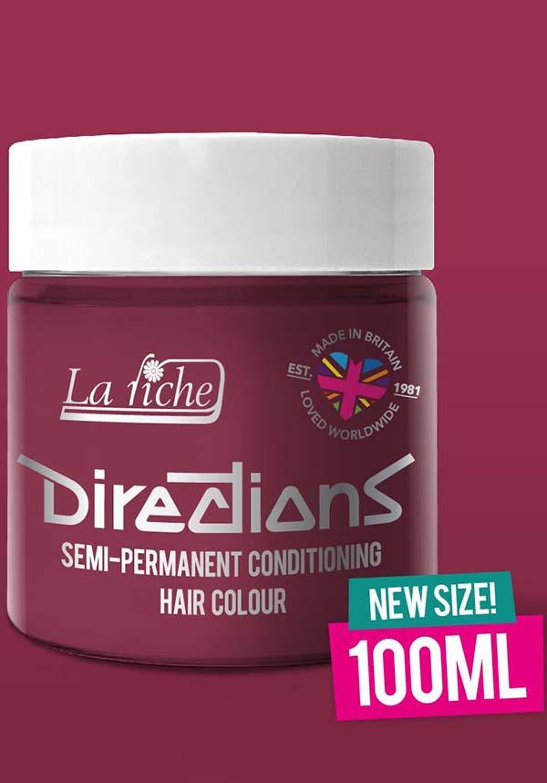 Vibrant Rose Red Hair Colour Dye - 100ml Bottle