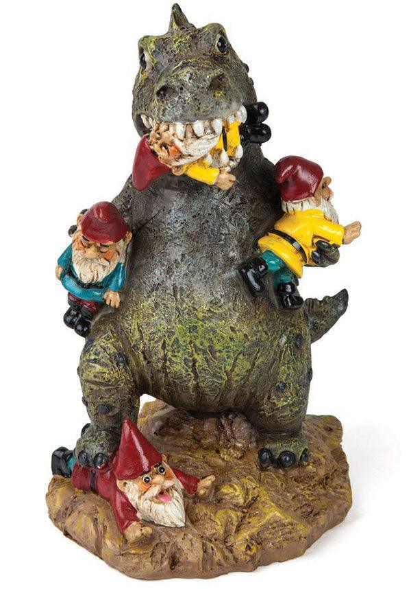The Great Garden: Hilarious Gnome Massacre with a Terrifying T-Rex Statue